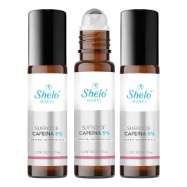 Suero Cafeina Contorno Ojos Shelo Nabel 10ml 3pz