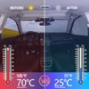 Windshield Sunshade Kit for Subaru Outback 2020-2025 (with Eyesight) Front