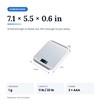 Digital Kitchen Scale, 1g Precision Food Scale with LED Display,