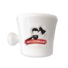 Woodsman - Bowl de Afeitado en Cerámica Blanco cuenco de