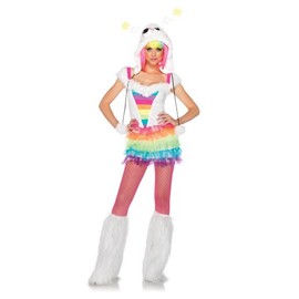LEG AVENUE 85095 Star Glitter Monster Costume, Size M/L, Multicoloured