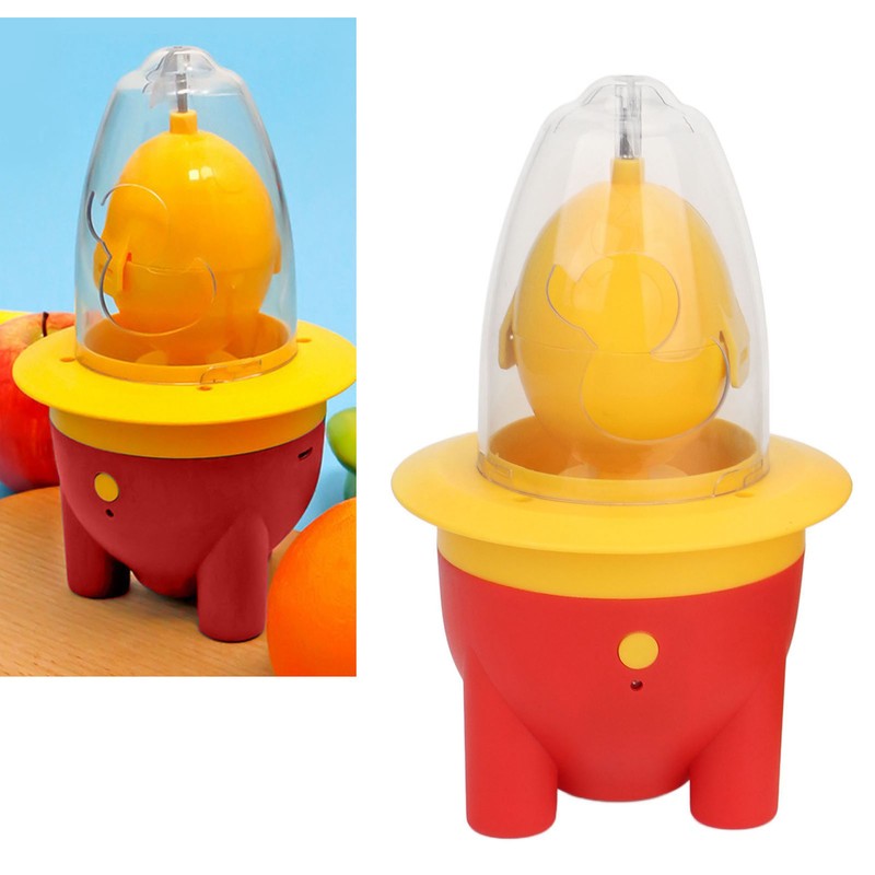 Egg Scrambler Shaker Lovely Electric Mini Portable USB Charging Golden