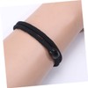 Vaguelly 8pcs Elastic Hair Bands Black Ponytail Holders for Women