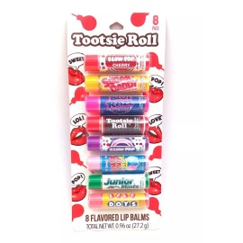 Taste Beauty Bálsamos Labios Tootsie Roll Blow Pop Cherry Jr Mints 8 Pzs