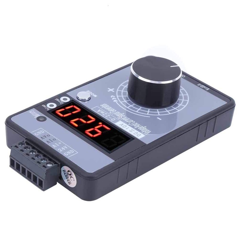 Handheld 0-10V 0-22MA Digital Voltage Current Signal Generator Transmitter Analog