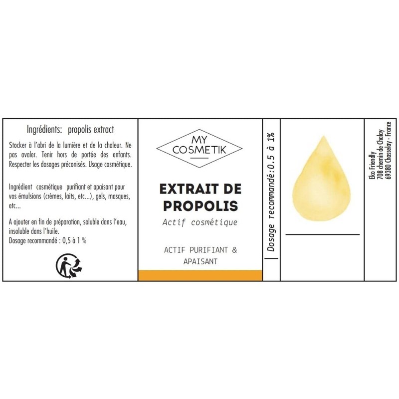 Propolis MyCosmetik alkoholischer Extrakt 10 ml