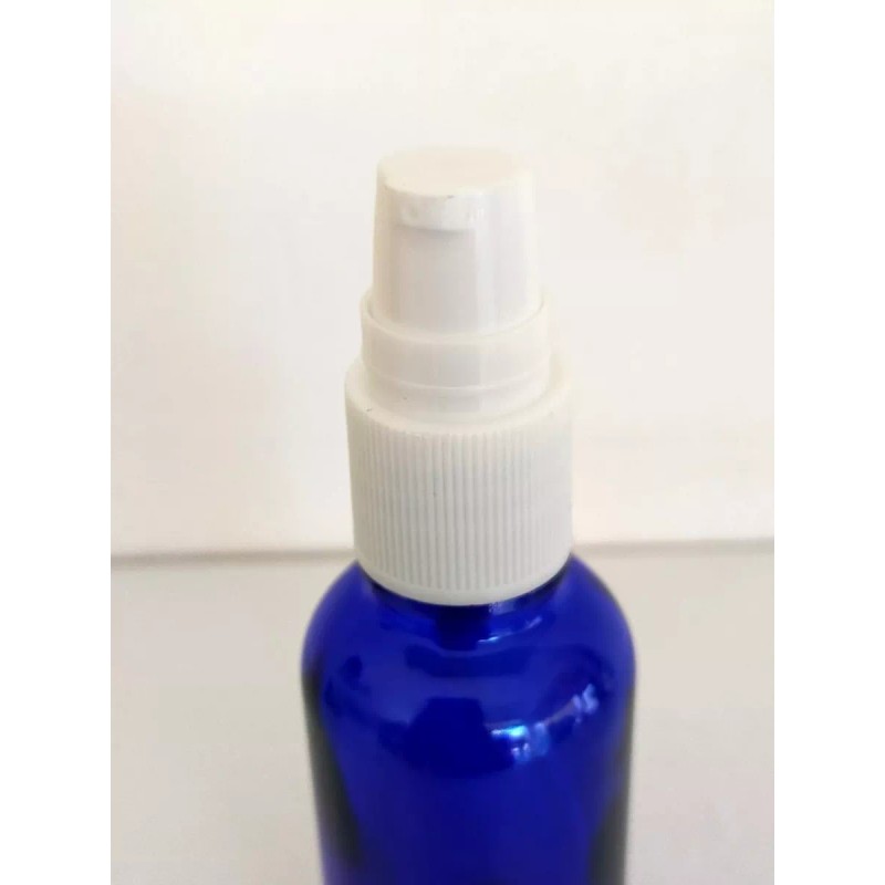 MELIARS Frasco Dosificador Azul 30 Ml Ámbar Bomba Blanca (10