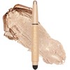 Palladio Barra de Sombra de Ojos Impermeable con Esponja Mezcladora,