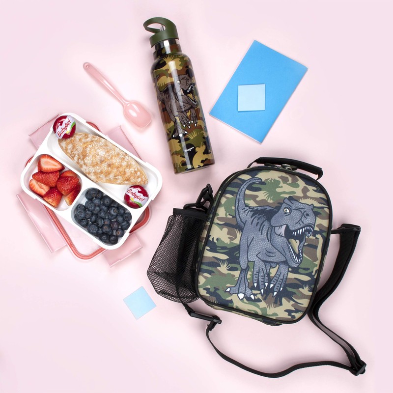 Fringoo - Dinosaur Lunch Box - Lunch Bag - Lunch