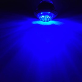 Paquete de 10 Luces LED Impermeables para Barcos Marinos - Iluminación Subacuática, Interior, de Navegación y Cortesía para Yates, Pesca, Pontones y Veleros