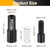 sourcing map 2pcs Bike Inline Cable Adjuster Aluminum Alloy Brake