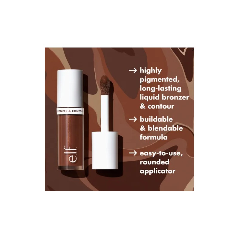 Elf Camo Liquid Bronzer Contour Bronzer Liquido Tono Del Maquillaje