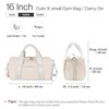PHSYNI Compact Sports Gym Bag for Women, Cute Mini Duffle