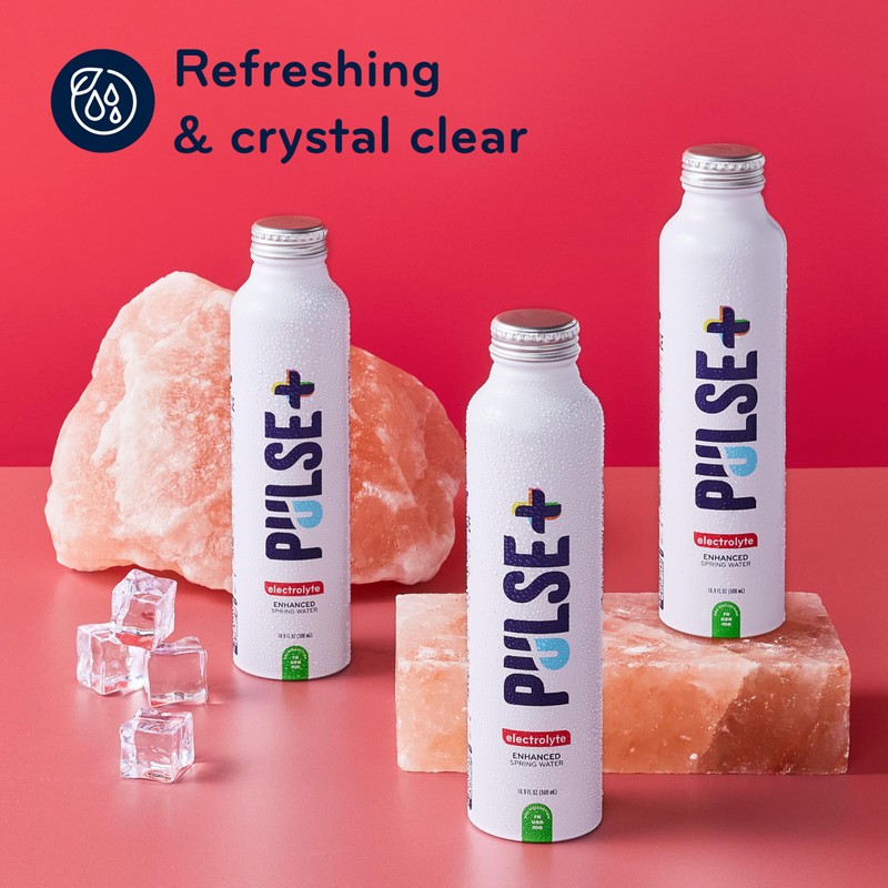 Pulse Electrolyte Aluminum Water Bottle by Pulse for Unisex -