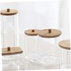 ULTECHNOVO 2pcs Cosmetic Cotton Storage Box with Home Bathroom Kitchen