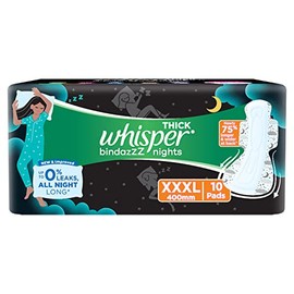 Whisper Ultra Nights Damenbinden XXXL FlÃ¼gel 10er Pack