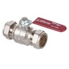 28mm Lever Valve Full BORE Ball Valve Compression Isolation Valve