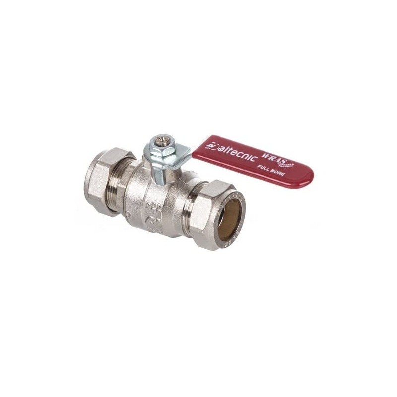 28mm Lever Valve Full BORE Ball Valve Compression Isolation Valve