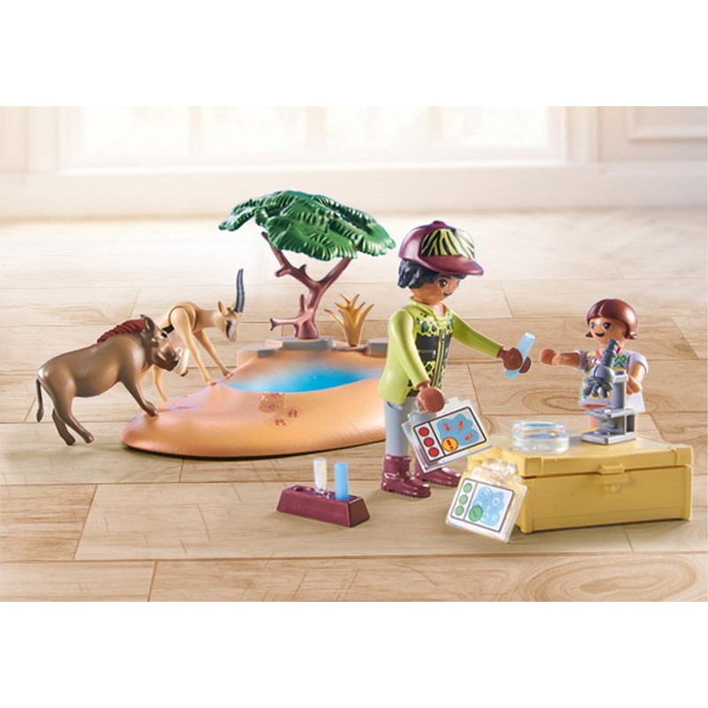 PLAYMOBIL Wiltopia 71294 Splash Tour to the Water Hole, Exciting