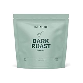 Incapto Coffee Beans Dark Roast | With High Caffeine Content | Single-Origin Brazil | Espresso 100% Arabica | Roasted Bean Coffee Extra Strong | Plantation Minas Gerais, Fazendas, 500 g