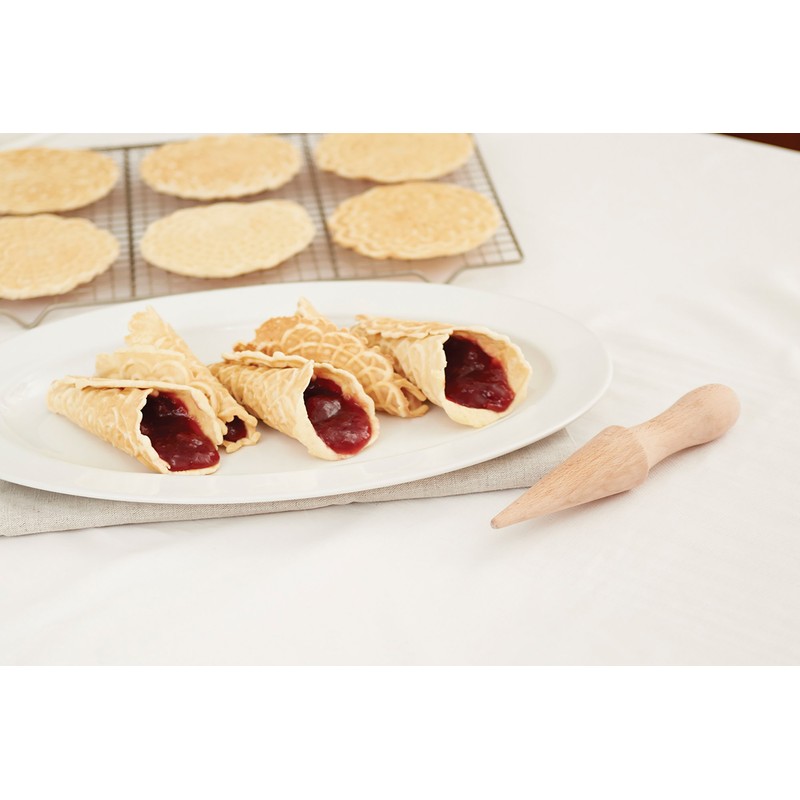 Fox Run Brands Fox Run 4507 Pizzelle Roller/Krumkake Pastry Tool/Ice