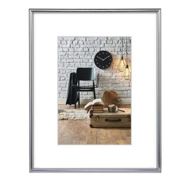 Hama 9 x 13 cm Sevilla Décor Photo Frame-Silver Matt