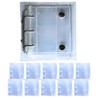 Archtypes Sticker Book, Transparent, Clear, 3 Holes, Binder, A8, Removable,