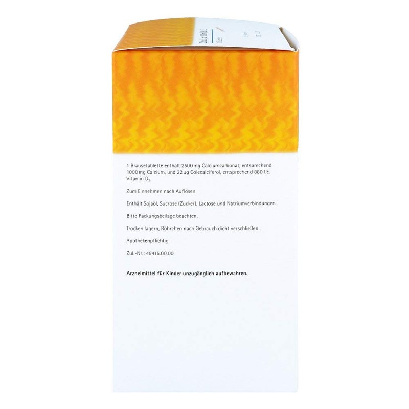 Calcium D3 Acis 1000 mg/880 IU Effervescent Tablets