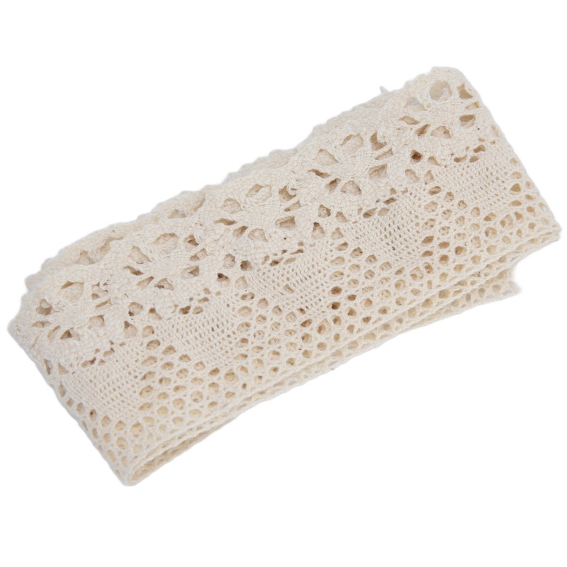 10 Yards Lace Trim DIY Multi Purpose Elegant Soft Skin