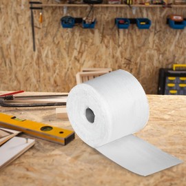 ESYFOR Fibreglass Fabric Tape 5 cm x 50 m Fibreglass Fabric Tape Roll Glass Filament Reinforced Strapping Tape Fibreglass Fabric Fibreglass Fabric Plain Weave Fabric Repair (Not Sticky)