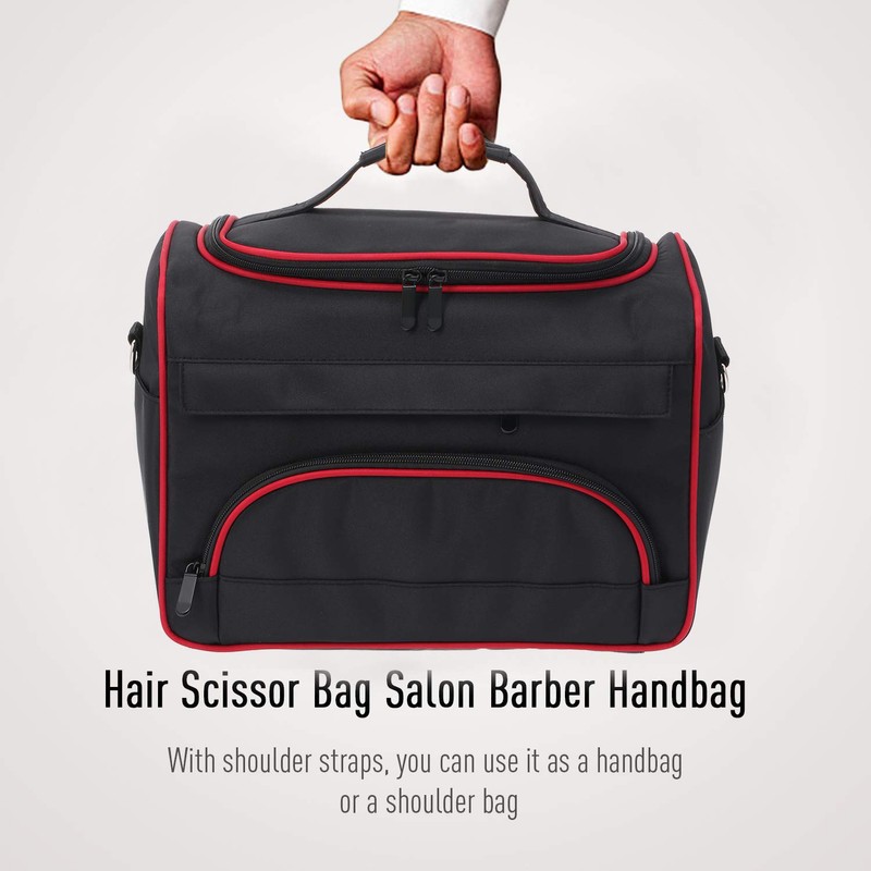 Anself Hair Scissor Bag Salon Barber Handbag Hairdressing Comb Tools