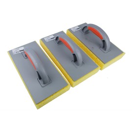 Toolty PVC Sponge Float - Set 3 PCS 280 x 140mm - SMPX Sponge - for Brick, Concrete, Stucco, Tile and Wallpaper - DIY - TLTY-S050