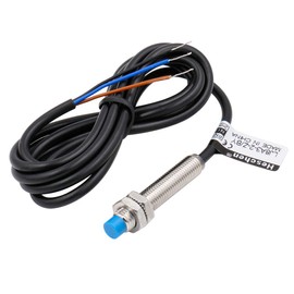 Heschen M8 Inductive Proximity Sensor Switch, Not Shield Type, LJ8A3-2-Z/BY, Detector 2 mm, 10-30VDC 200mA, PNP Normally Open (NO), 3-Wire