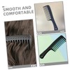 SAFIGLE 2pcs Portable Wide Tooth Hair Detangling Combs Static Travel