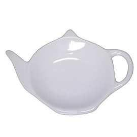 Teebeutelablage Weiss Porzellan