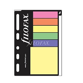 Filofax Personal Small Sticky Notes - Assorted