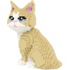 Larcele Cat Micro Building Blocks Animal Set, DIY Mini 3D