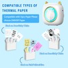 Mini Printer, Thermal Sticker Printer, Inkless Bluetooth Photo Printer, Pocket