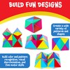 POPULAR PLAYTHINGS Tri-Mags Magnetic Puzzle Toy, Pyramid Stacking Blocks for