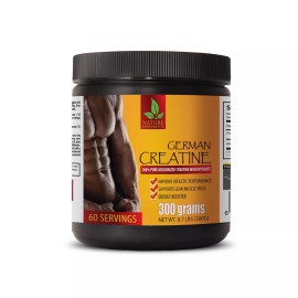 NATURE sUPPLEMENTS muscle building supplements - GERMAN MICRONIZED CREATINE 300g - muscle recovery