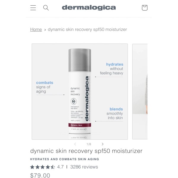 Dermalogica Stabilizing Repair Cream - 1.7 Oz. NIB