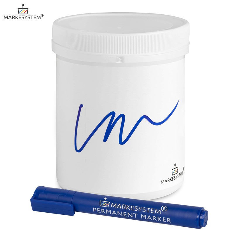 MARKESYSTEM – White Jar 1 Litre with Disc and Safety