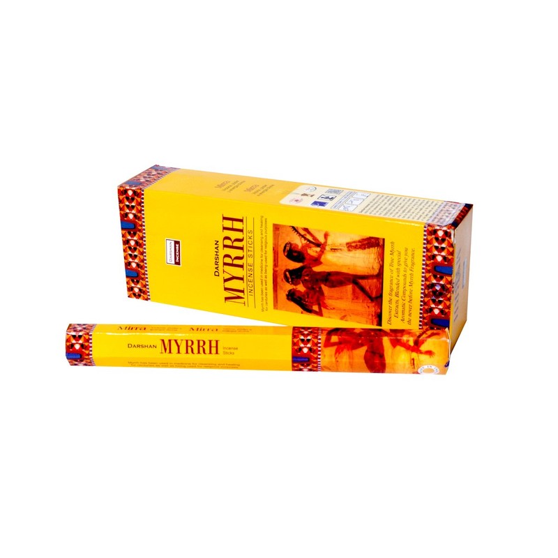 Incienso de Mirra – Caja de 120 palos – Darshan
