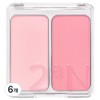 2AN Dual Cheek 4.7g, 17 bubble hearts, 6 pcs / 투에이엔 듀얼치크 4.7g, 17 버블 하트, 6개