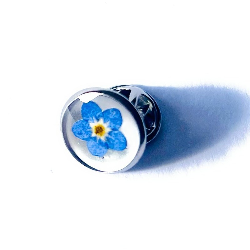 Forget Me Not Memorial Pin, Flower Design, Funeral Favour, Bereavement