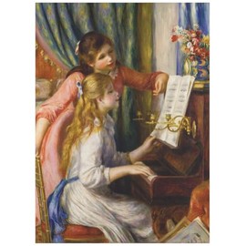 Retrospect Group Renoir Piano Boxed Note Card Set of 16 Blank Note Cards with Envelopes