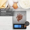 Báscula Digital para Cocina USB Recargable, MTQ Balanza de Cocina