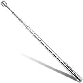 VIEVRE Magnetic Telescopic Rod, Stainless Steel, Magnetic Lifter, Telescopic Magnet, Strong up to 64 cm for Keys, Coins, Screws, Pens, Metal Parts