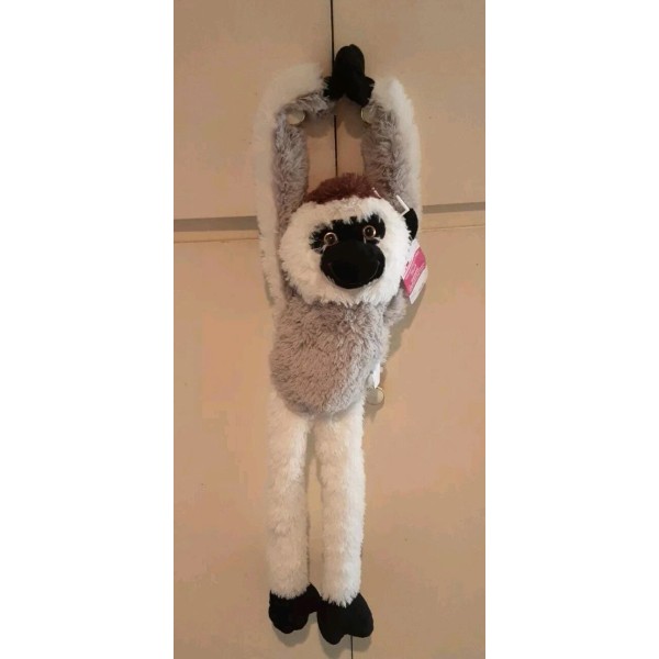 Walmart 18” Celebrate Valentines Day Plush Hanging Gibbon NWT