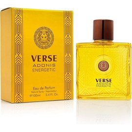 Verse Adonis Energetic for Men - Long-Lasting Fresh Fragrance, Bold & Invigorating Scent, Perfect for Day & Night Wear, Energizing & Powerful Aroma, 3.4 Fl Oz (100ml) Eau de Parfum Bottle Spray Par